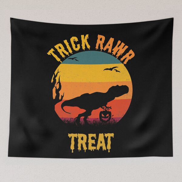 Item preview, Trick Rawr Treat | Pumpkin Trex | Kids Halloween Scary Trex | halloween costumes for kids designed and sold by The-ItemShop.