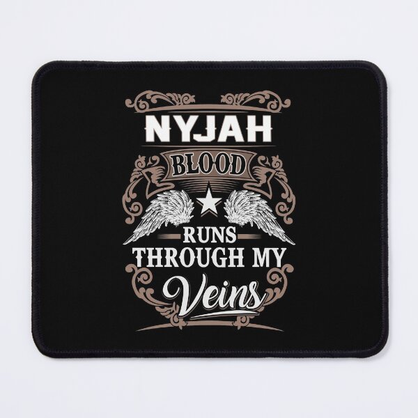 Item preview, Nyjah Name T Shirt - Nyjah Blood Runs Through My Veins  Gift Item Tee designed and sold by pourvasecandi.