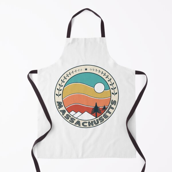 Item preview, Massachusetts Retro Vintage Sunset - Massachusetts Mountain Souvenir - Gift - Hometown - Hiking - Nature designed and sold by HappyTees Lab.