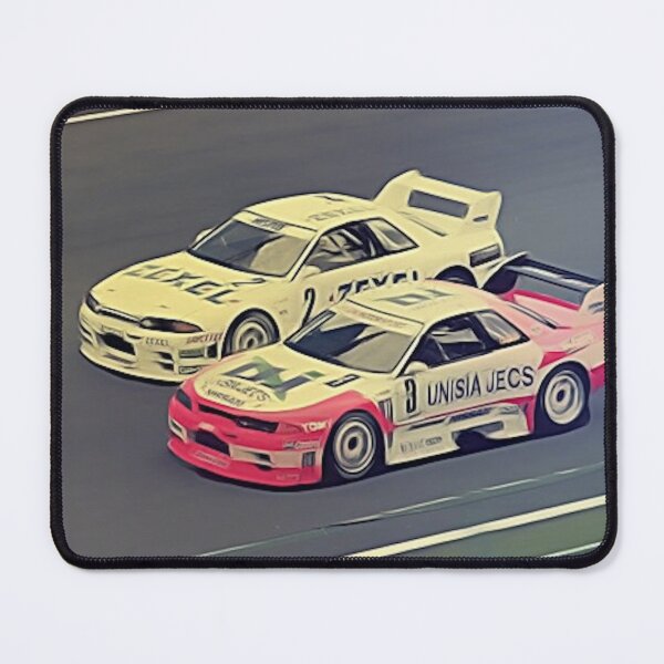 Item preview, ZEXEL & UNISIA JECS Skyline GT-R Duo Poster – Classic JDM Racing Art designed and sold by Road To Track.