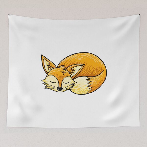 Item preview, Sleepy Fox  designed and sold by Si Pakne.