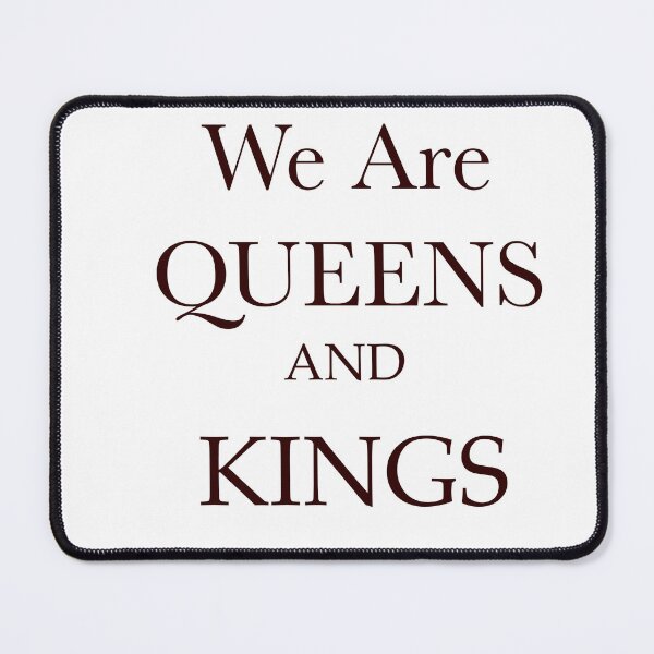 Item preview, We Are QUEENS and KINGS RED Velvet queendom designed and sold by JOYPARK7.