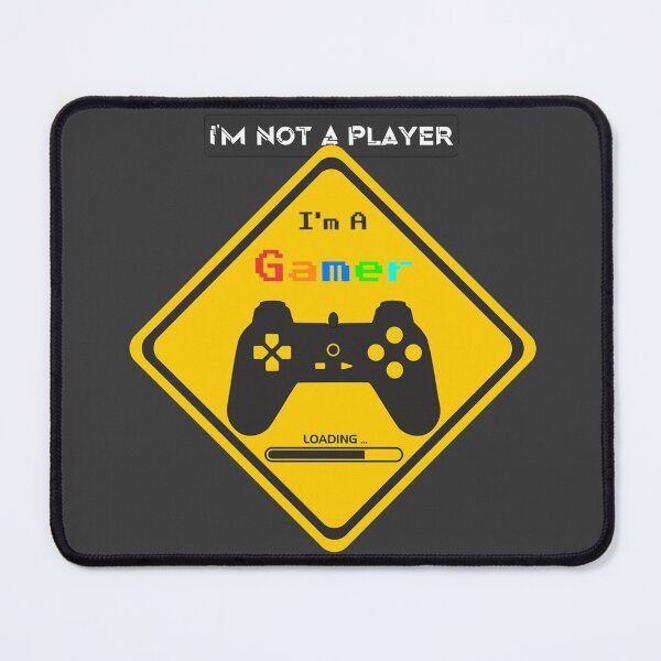 Item preview, I'M NOT A PLAYER I AM A GAMER designed and sold by BLVKIND.