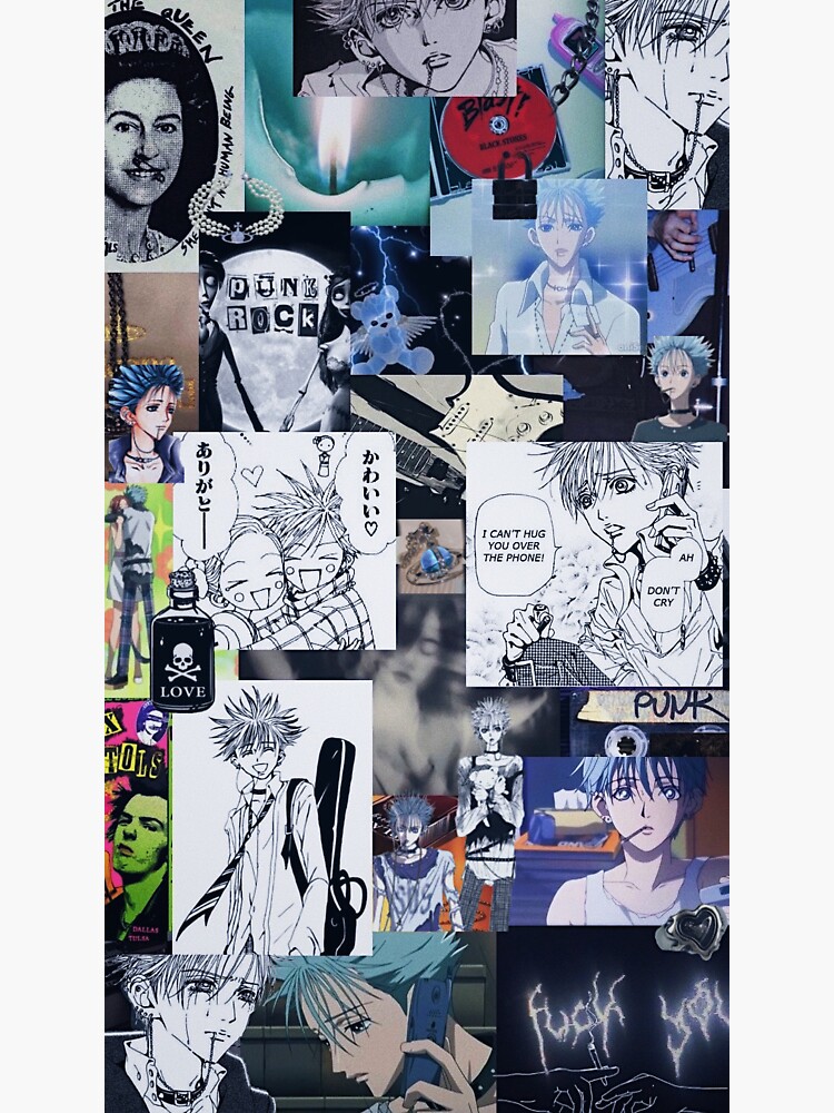 Thumbnail 3 of 3, Sticker, Shin Nana collage designed and sold by hanna0011.