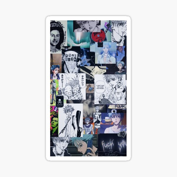Shin Nana collage Sticker