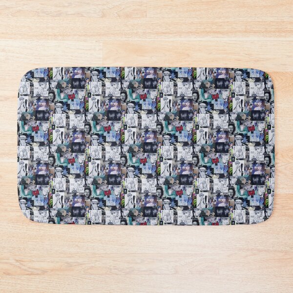 Shin Nana collage Bath Mat