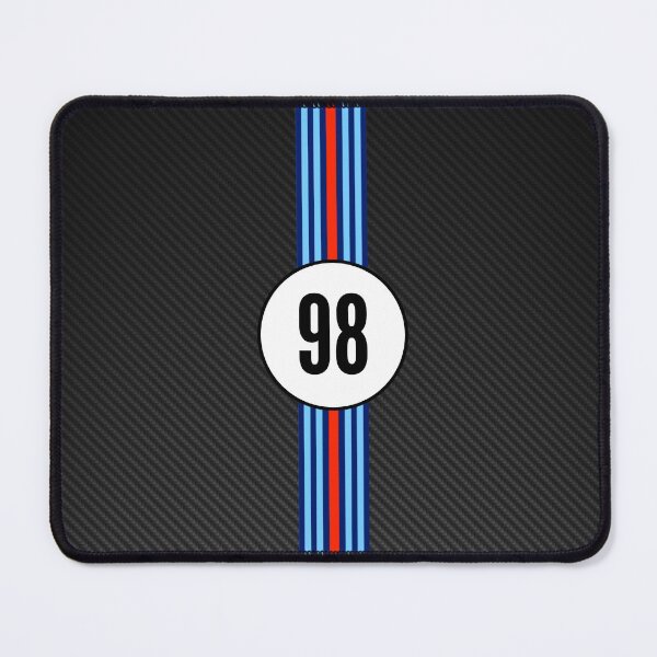 Item preview, Martini Racing Stripes Carbon Background #98 designed and sold by Road To Track.