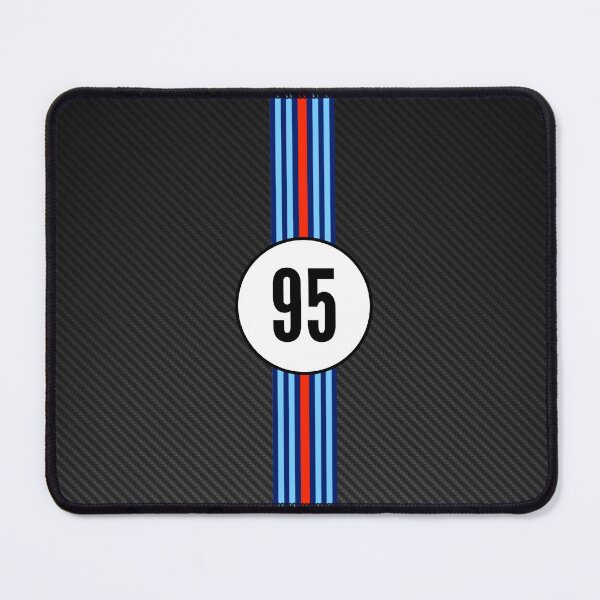 Item preview, Martini Racing Number 95 Carbon Poster – Classic Porsche Livery Art designed and sold by Road To Track.
