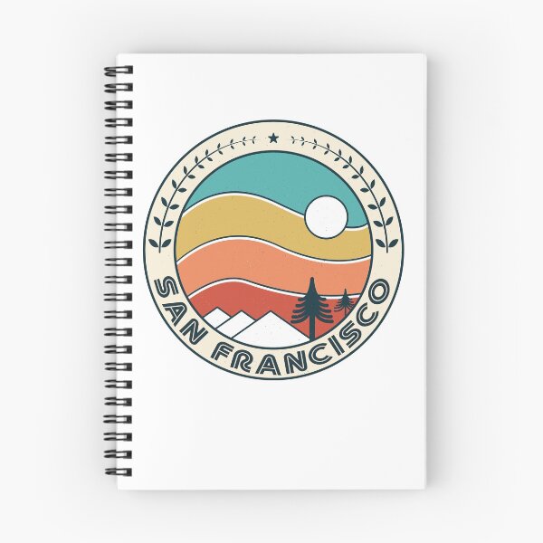Item preview, San Francisco Retro Vintage Sunset - San Francisco California Mountain Souvenir - Gift - Hometown - Hiking - Nature designed and sold by HappyTees Lab.