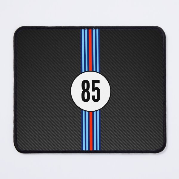 Item preview, Martini Racing Number 85 Carbon Poster – Iconic Racing Stripes Art designed and sold by Road To Track.
