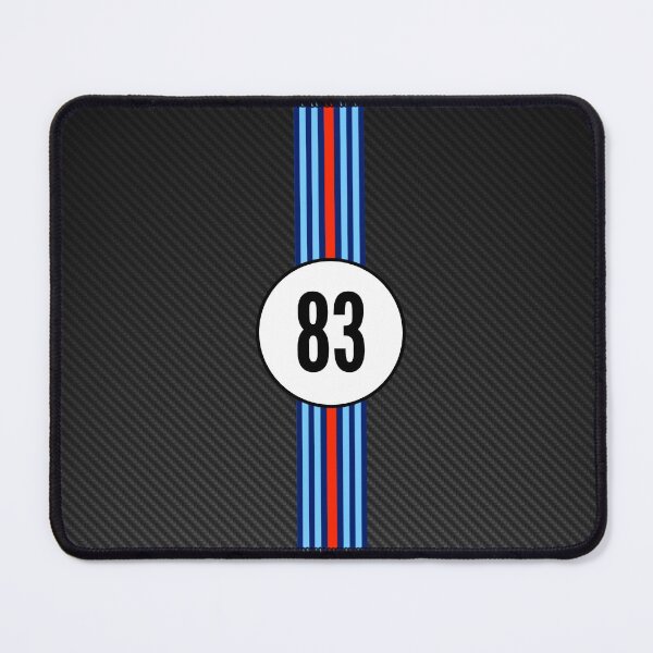 Item preview, Martini Racing Number 83 Carbon Poster – Classic Stripes Art designed and sold by Road To Track.
