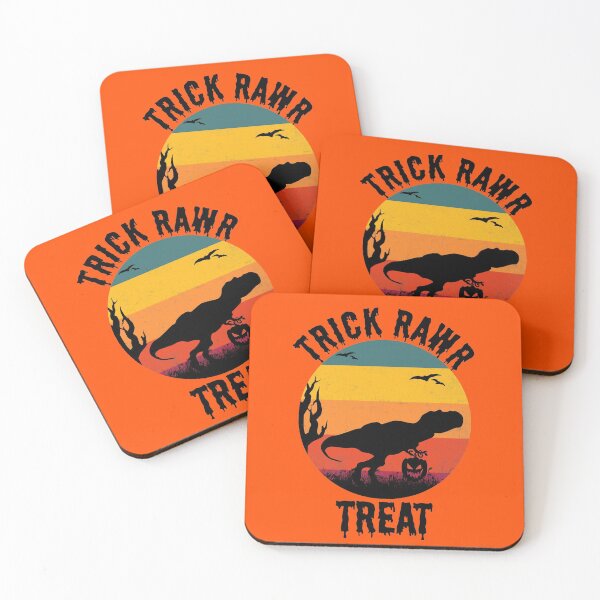 Item preview, Trick Rawr Treat | Pumpkin Trex | Kids Halloween Scary Trex | halloween costumes for kids designed and sold by The-ItemShop.