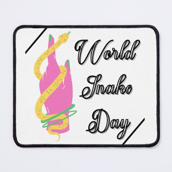Item preview, World Snake Day designed and sold by Product Stella.