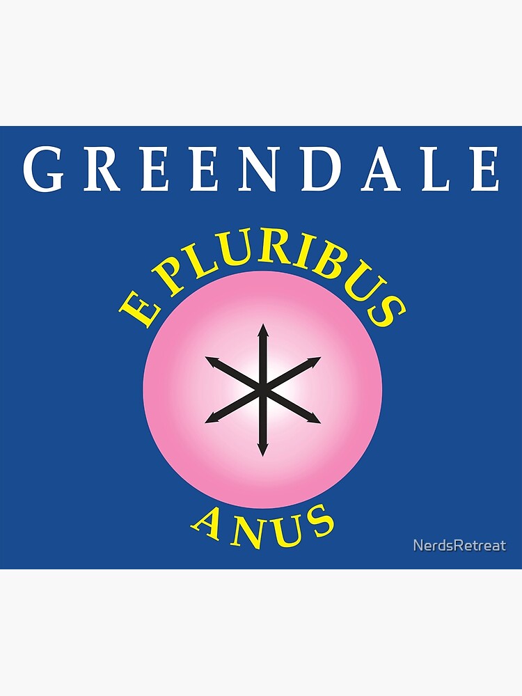 Thumbnail 3 of 3, Tapestry, E Pluribus Anus designed and sold by NerdsRetreat.