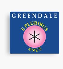 E Pluribus Anus Canvas Print