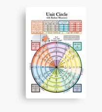 Unit Circle Canvas Print