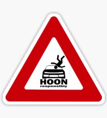 Hoon responsibly Sticker