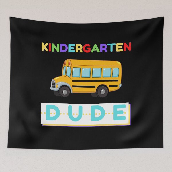 Item preview, Kindergarten Dude First Day Back To School Student designed and sold by healthybrains.