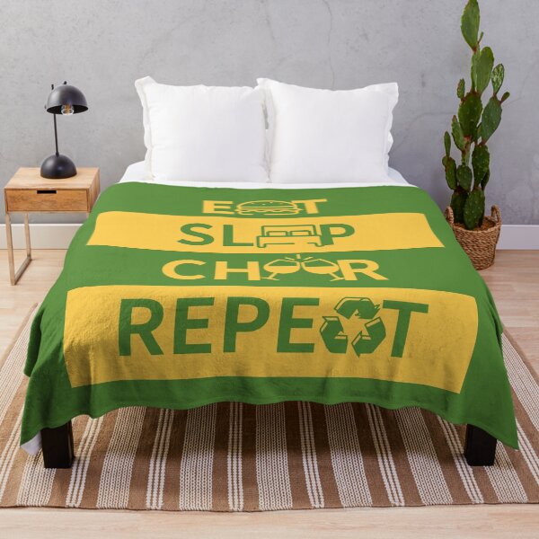 Item preview, EAT SLEEP CHEER REPEAT - with graphics designed and sold by dkdk-kdk.