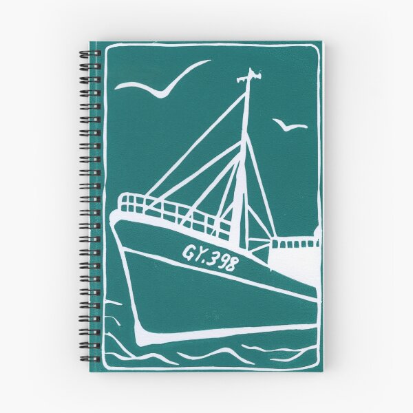 Item preview, Trawlers Ross Tiger in Turquoise designed and sold by RachelPrints.