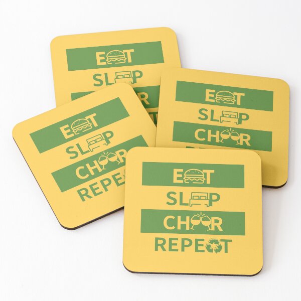 Item preview, EAT SLEEP CHEER REPEAT - with graphics designed and sold by dkdk-kdk.
