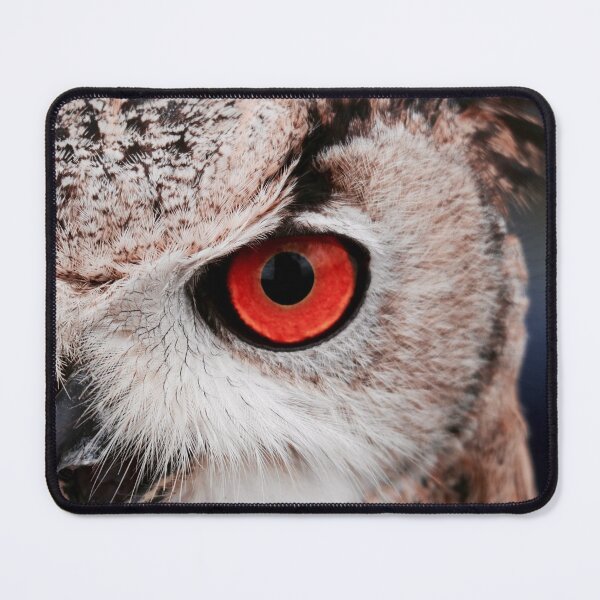 Item preview, An owl with red eyes designed and sold by FindYouByZ.