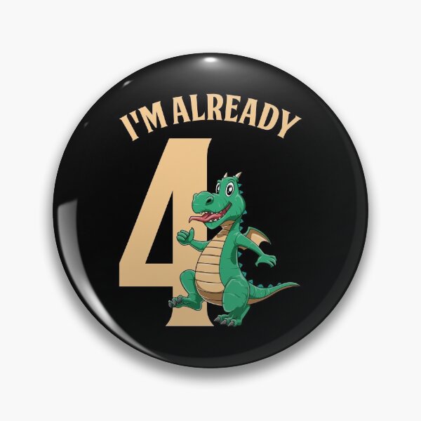 Item preview, Happy Birthday Dragon Lovers Cute Kids - fourth designed and sold by melomedia.