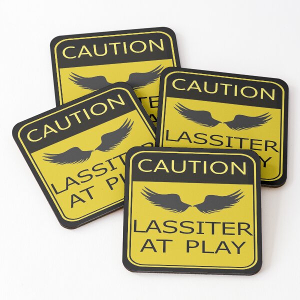 Item preview, Caution Lassiter At Play designed and sold by Amanda Baez.