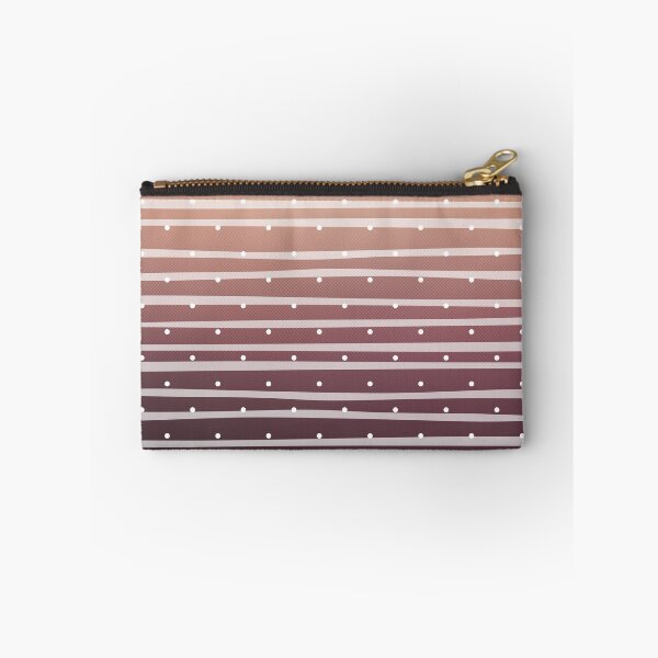 Item preview, Sunset Snowfall Polka Dot and Stripes Pattern designed and sold by dbyjane.