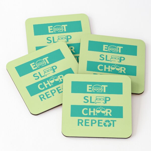 Item preview, EAT SLEEP CHEER REPEAT - with graphics designed and sold by dkdk-kdk.