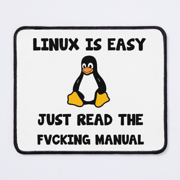 Item preview, Linux is easy cooler programmer saying designed and sold by Onorato Bellgardt.