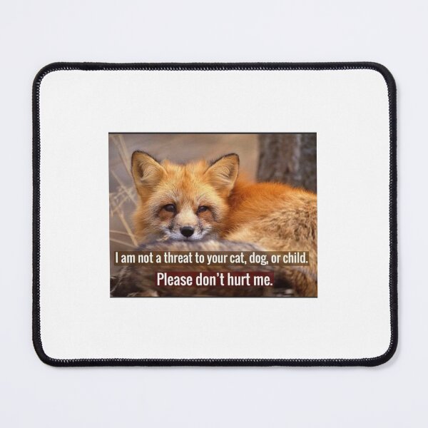 Item preview, The fox begs for help designed and sold by Kidzx6.