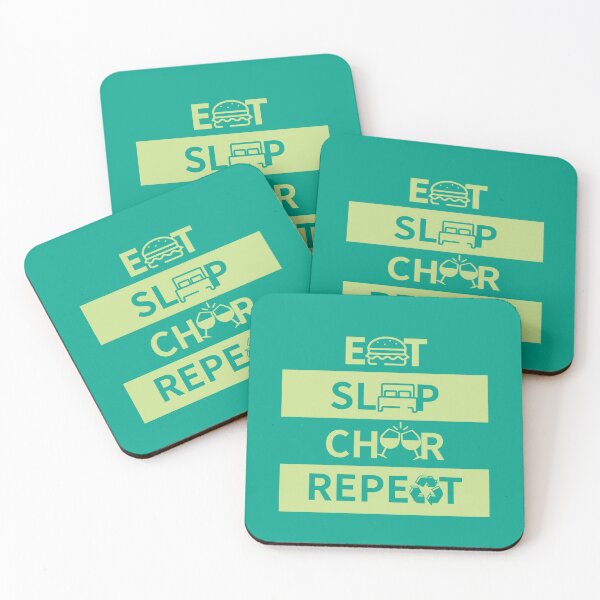 Item preview, EAT SLEEP CHEER REPEAT - with graphics designed and sold by dkdk-kdk.
