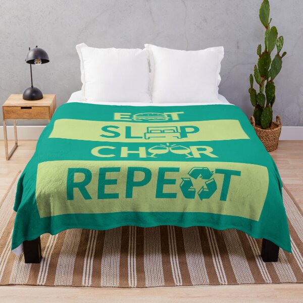Item preview, EAT SLEEP CHEER REPEAT - with graphics designed and sold by dkdk-kdk.