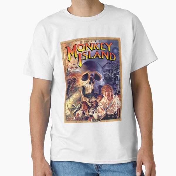 Artikel-Vorschau von Monkey Island Retro-Videospiel, designt und verkauft von Movie-Takedown.