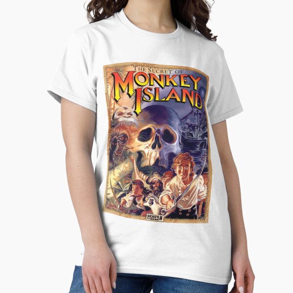 Artikel-Vorschau von Monkey Island Retro-Videospiel, designt und verkauft von Movie-Takedown.