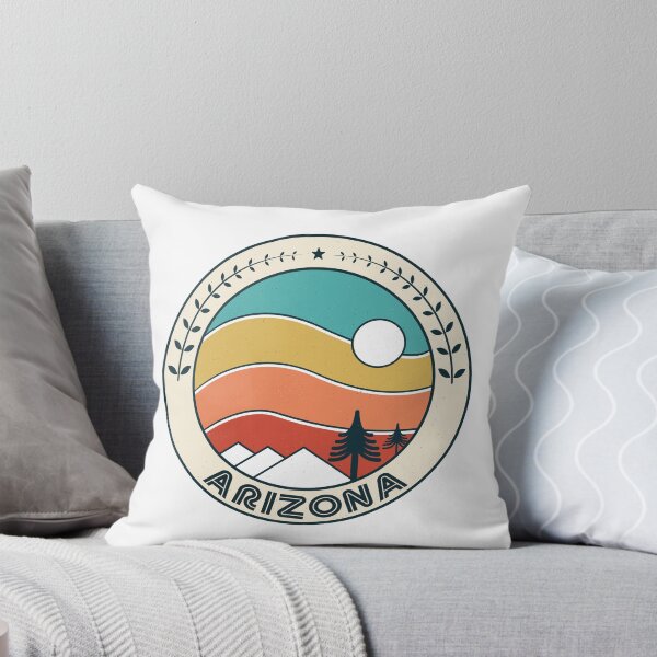 Item preview, Arizona Retro Vintage Sunset - Arizona Mountain Souvenir - Gift - Hometown - Hiking - Nature designed and sold by HappyTees Lab.