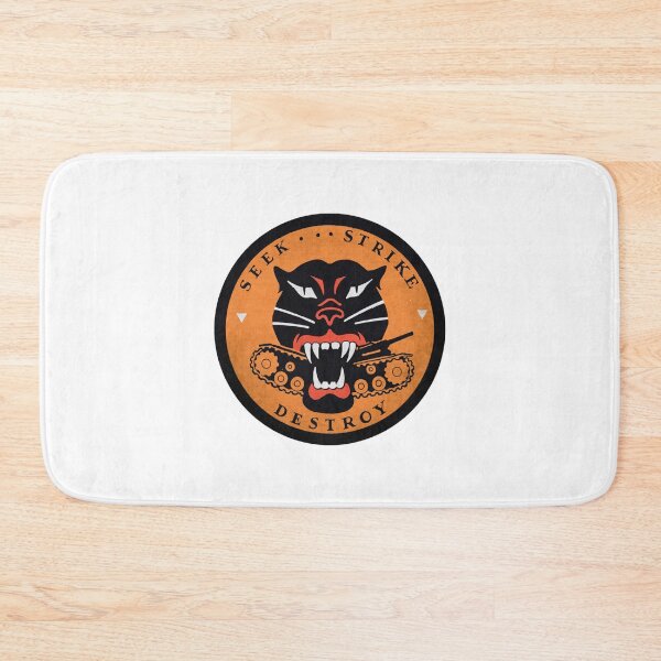 Item preview, Seek Strike Destroy Tank Destroyer Emblem designed and sold by sheltonartco.