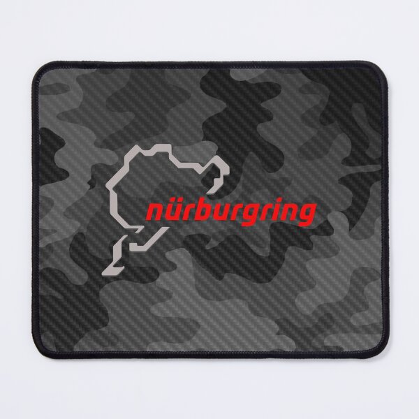 Item preview, Carbon Camouflage Nürburgring Nordschleife Poster – Green Hell Racing Art designed and sold by Road To Track.