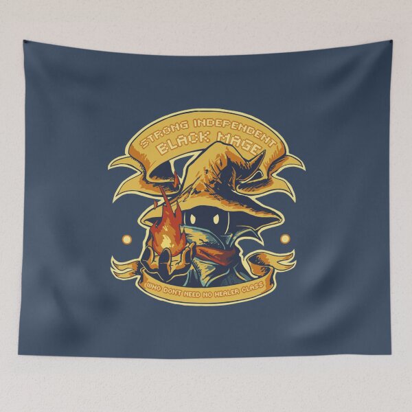 Item preview, Strong Independent Black Mage designed and sold by sheltonartco.