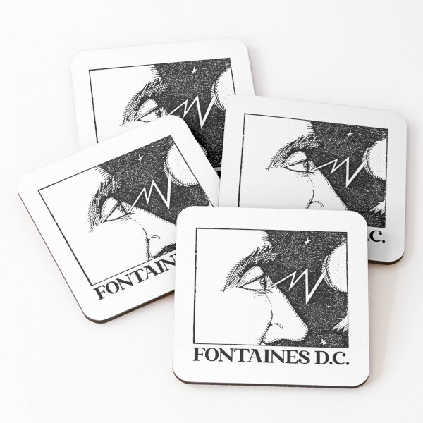 Aperçu de l'œuvre Fontaines Dc T-ShirtFontaines DC ∆∆ Fan Art Tribute Design créée et vendue par HyaDunga.