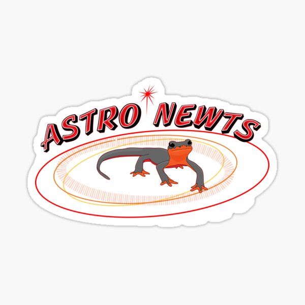 Astro Newts Sticker
