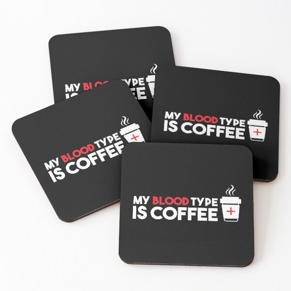 Item preview, My Blood Type Is Coffee designed and sold by BRILMO.