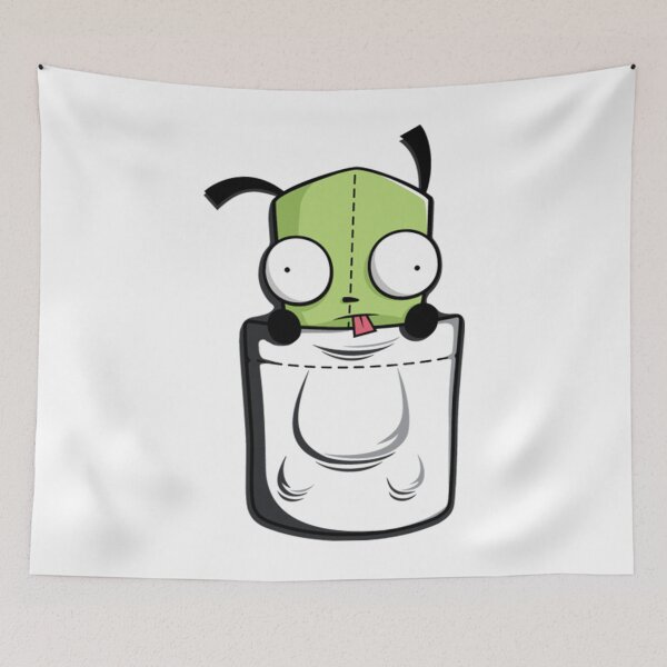 Aperçu de l'œuvre Invader Zim T-ShirtPocket Spare Parts créée et vendue par HyaDunga.
