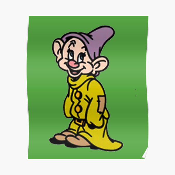 Aesthetic Dopey Poster For Sale By Vovawilson Redbubble 