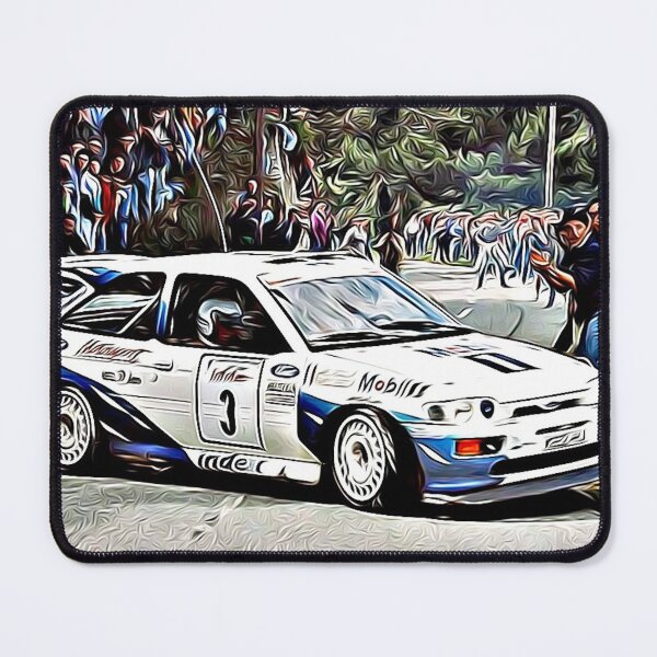 Item preview, Ford Escort RS Cosworth Rally Action Poster – Iconic 90s Rally Legend Art designed and sold by Road To Track.