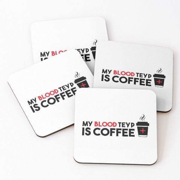 Item preview, My Blood Type Is Coffee designed and sold by BRILMO.