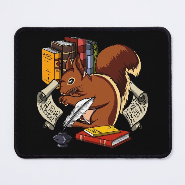 Item preview, Squirrel Reading Book designed and sold by underheaven.