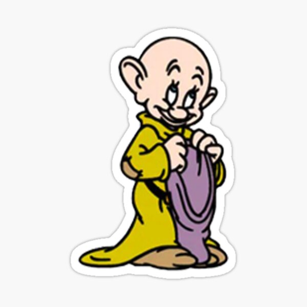 Cute Dopey Sticker For Sale By Vovawilson Redbubble 