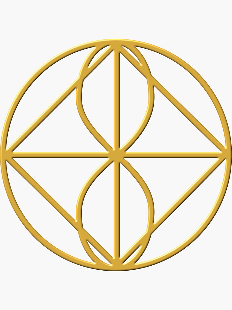 "Universal Light Symbol" Sticker for Sale by lightofhealing Redbubble